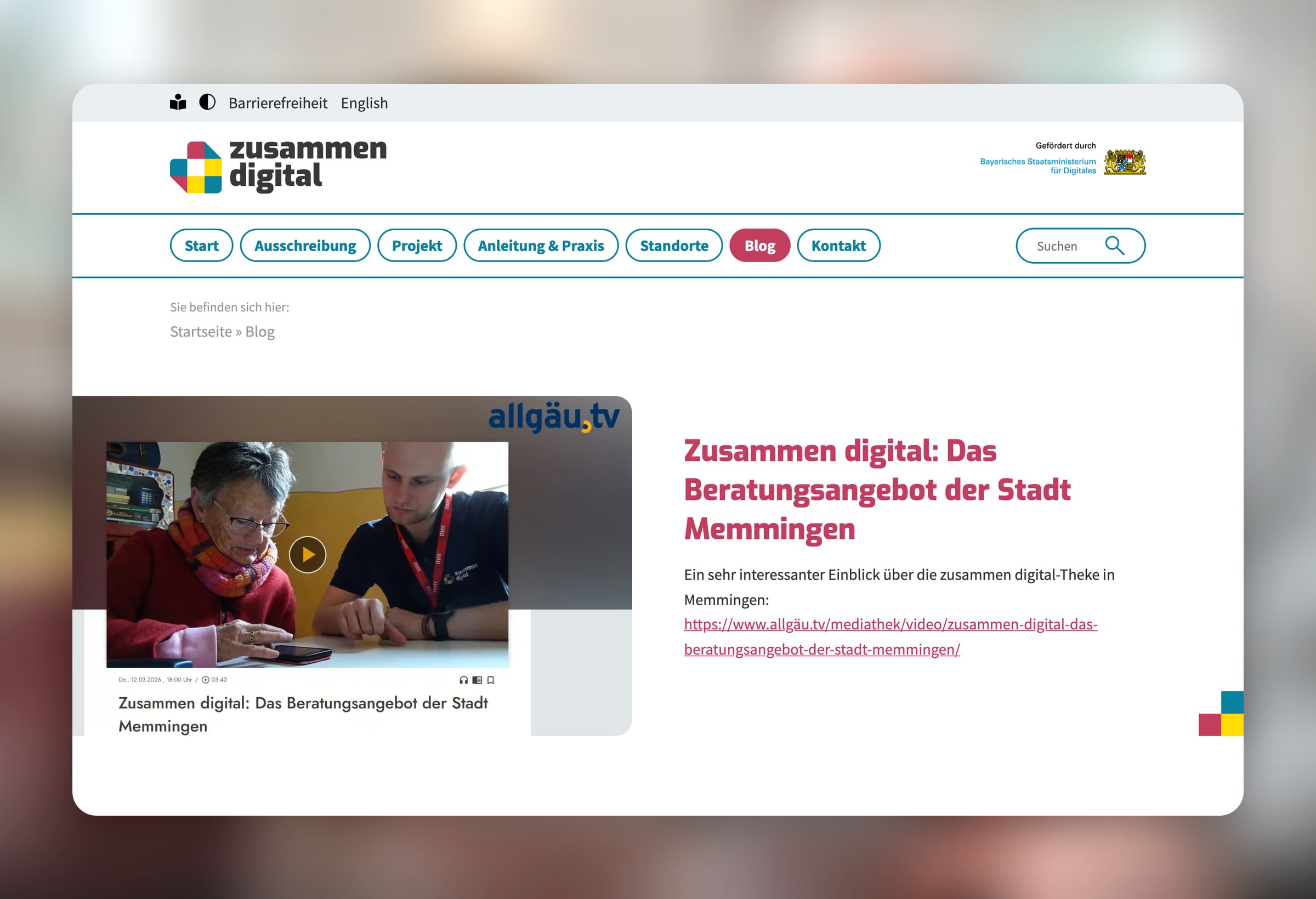 JFF – zusammen digital: Blog