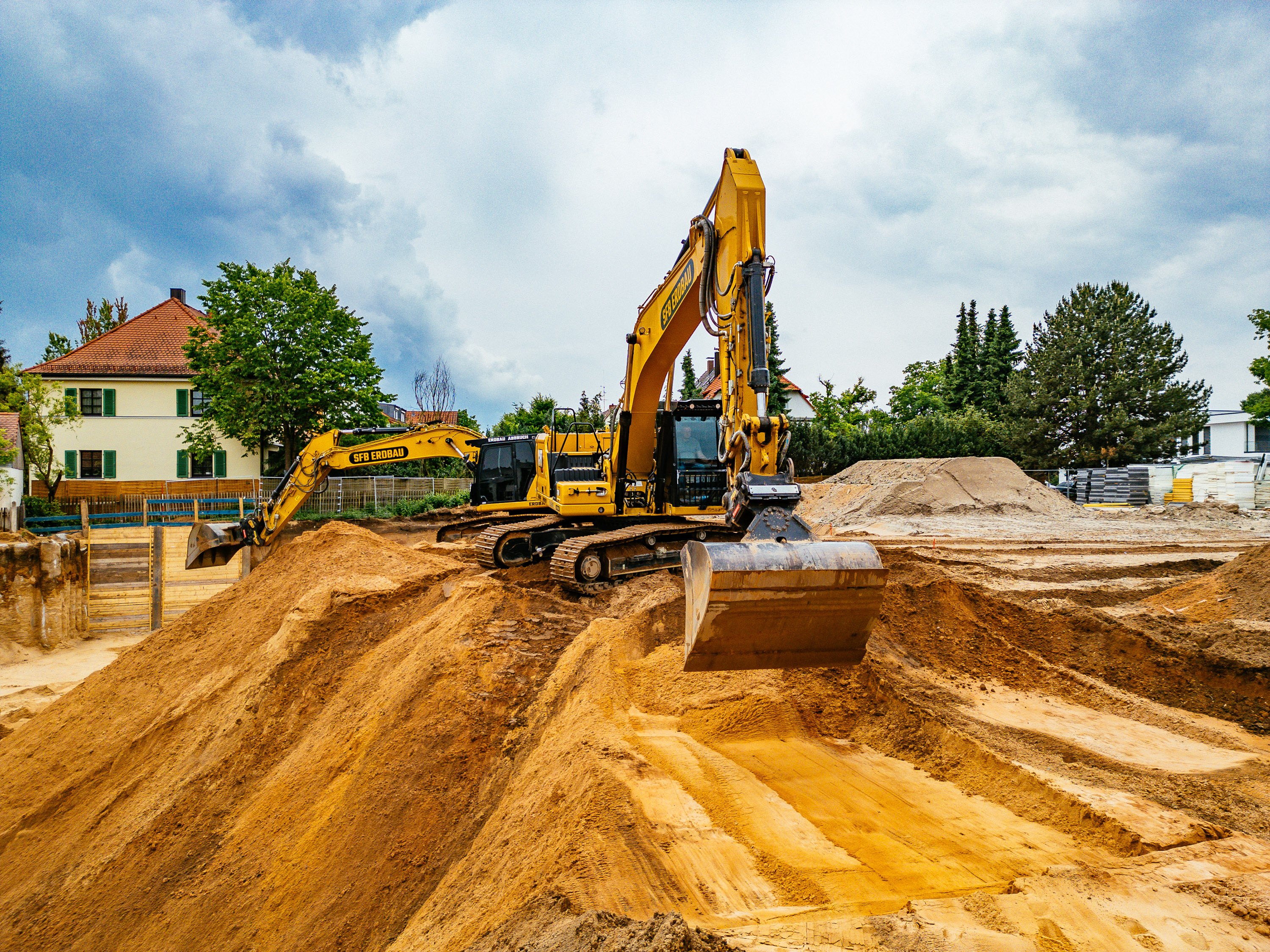 SFB Erdbau: Drohne