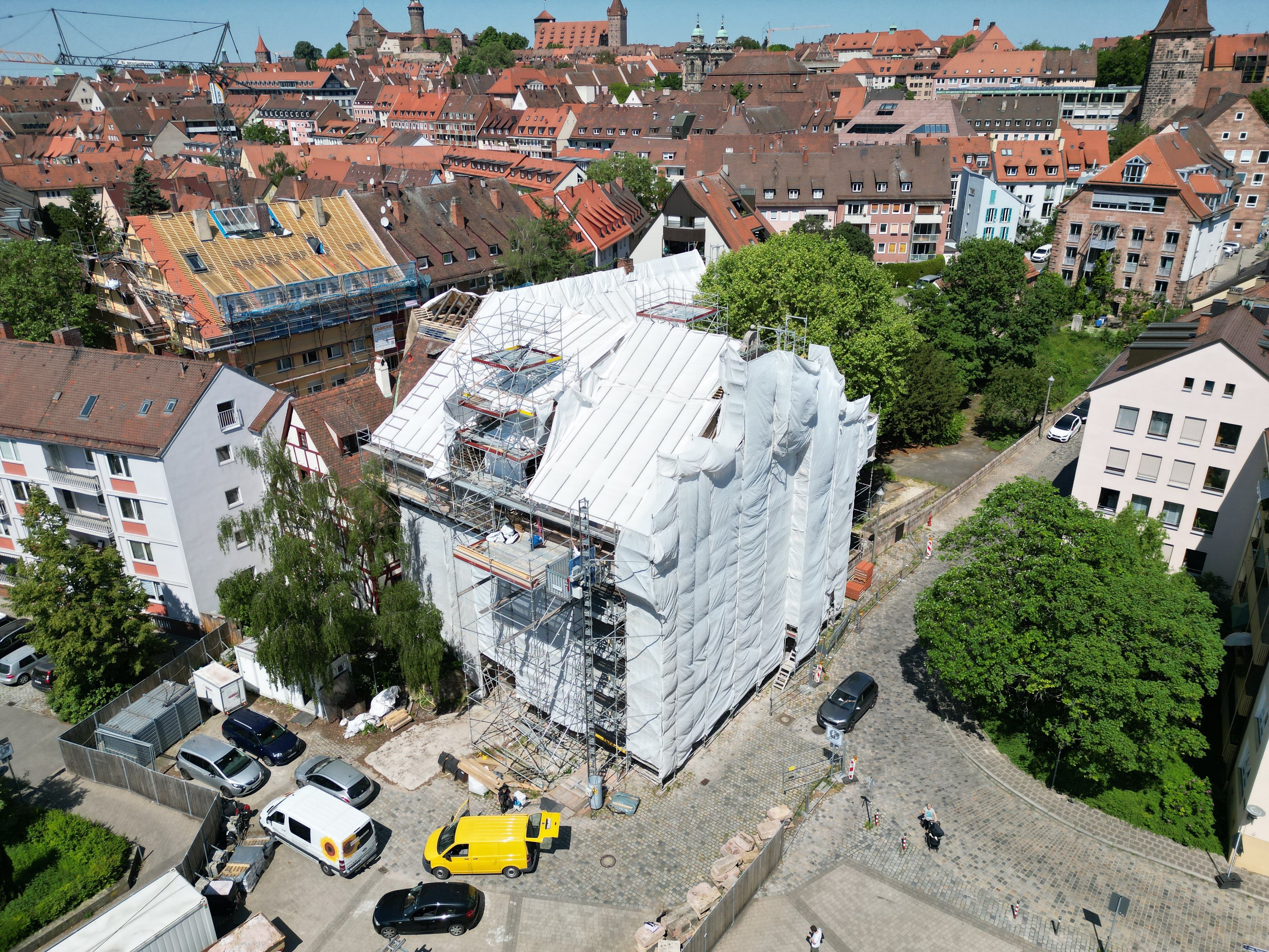 Dach + Gerüst Weidmann: Drohne