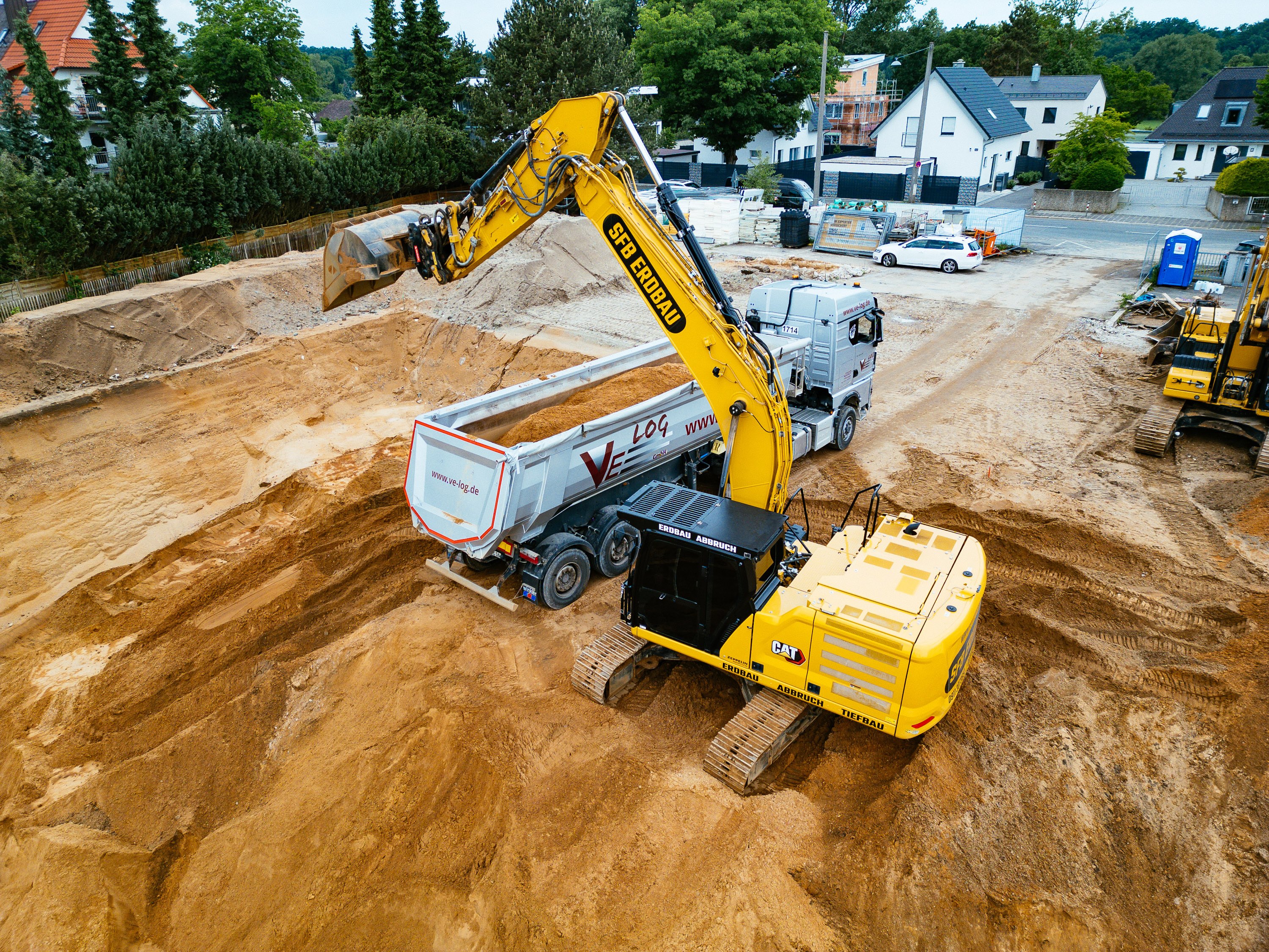SFB Erdbau: Drohne