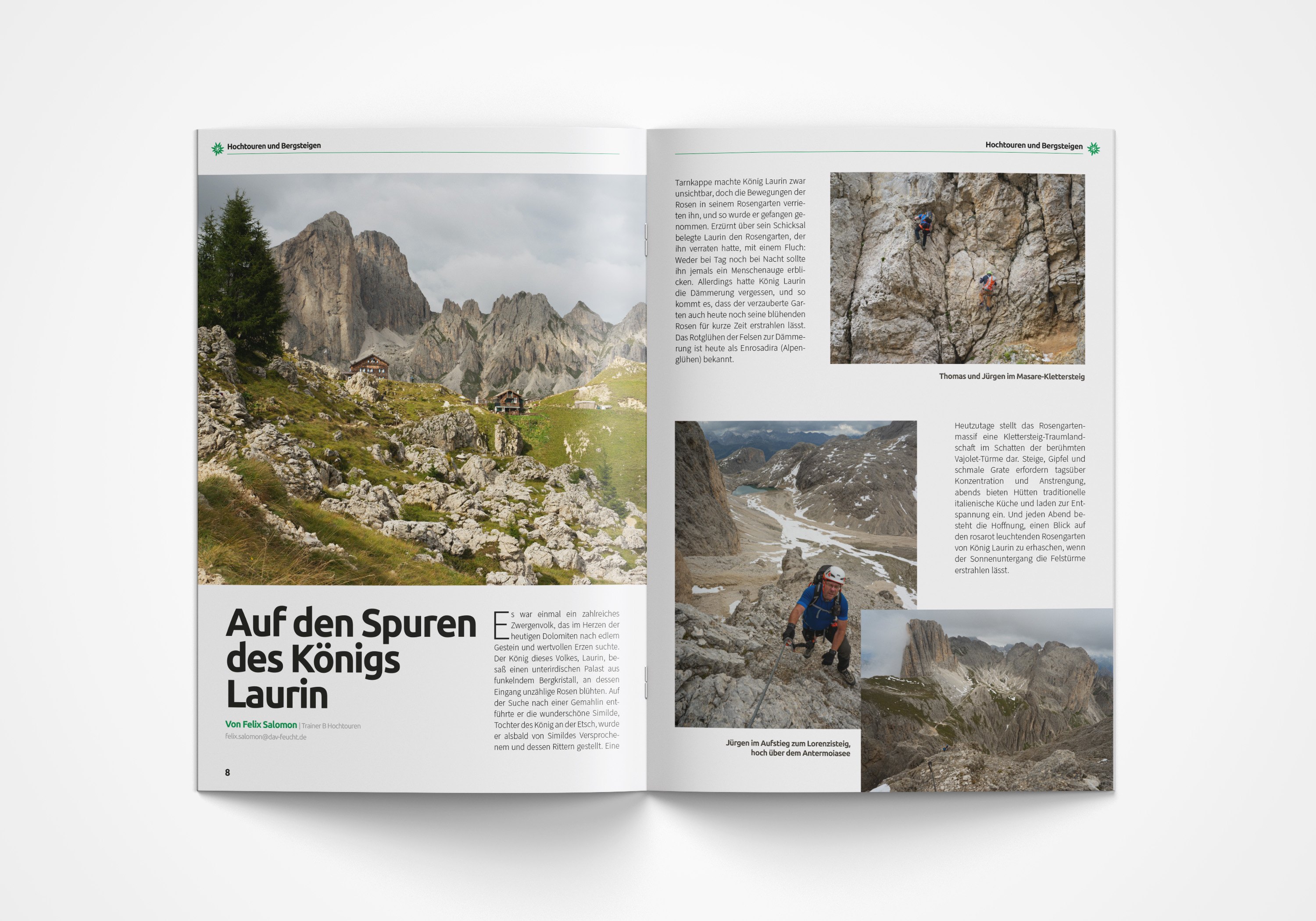 Deutscher Alpenverein, Sektion Feucht: Innenseiten