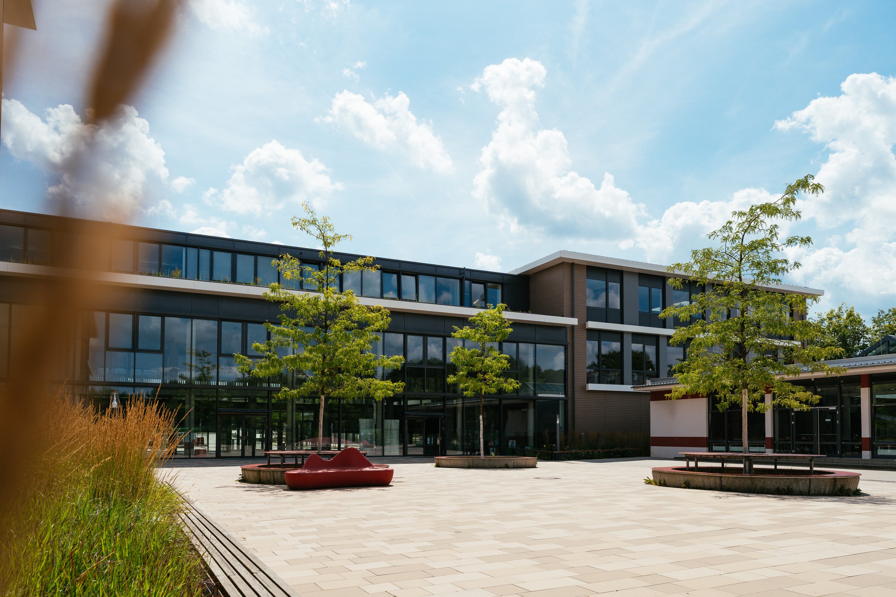 Leibniz-Gymnasium Altdorf: Pausenhof
