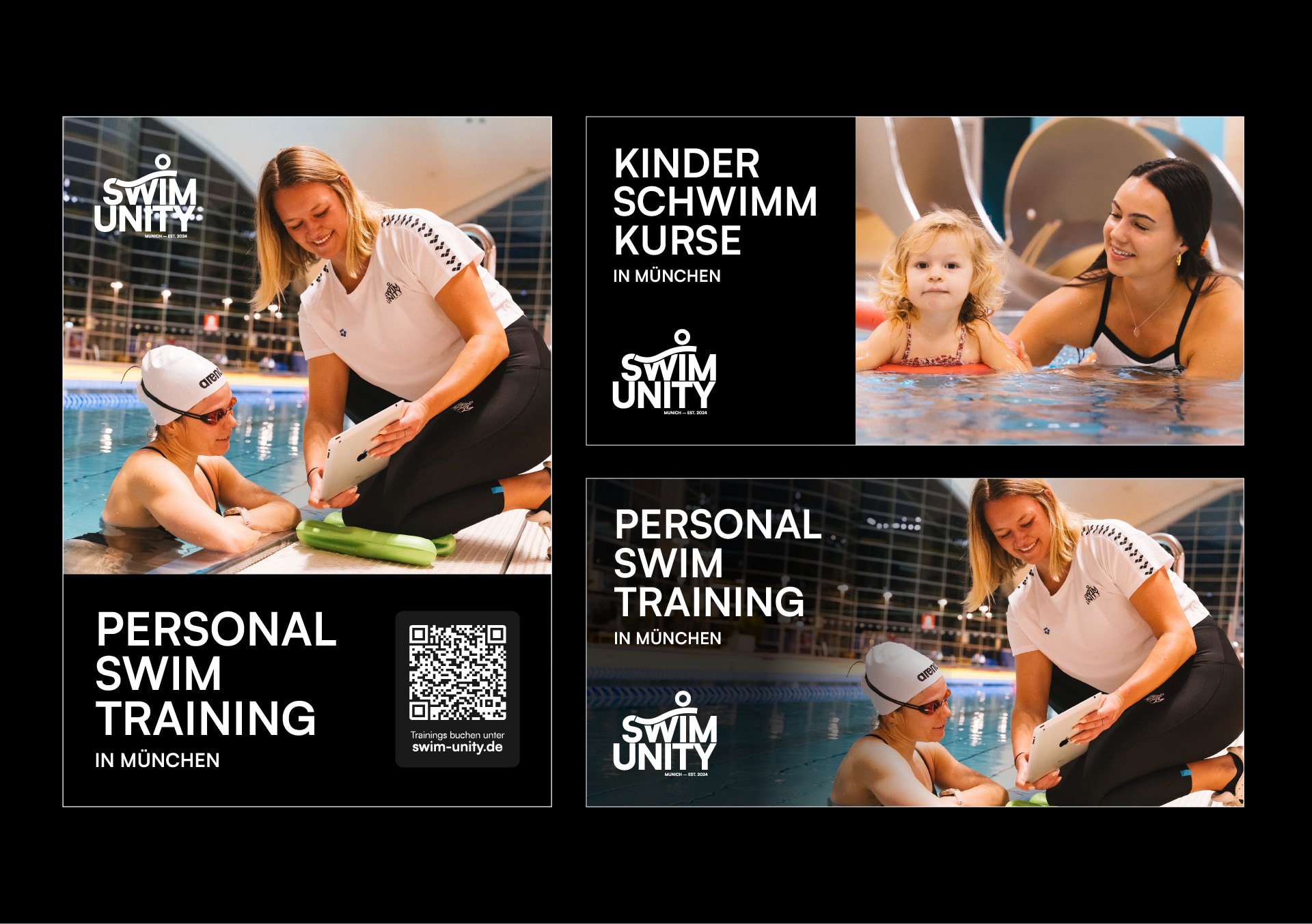 SwimUnity Munich: Printdesign