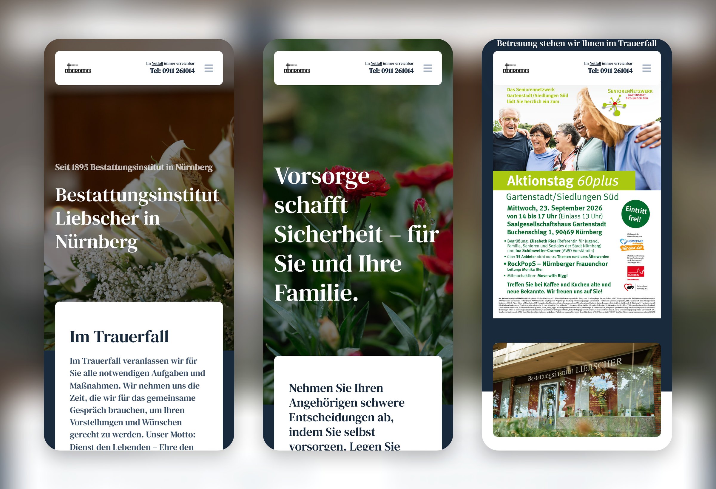 Bestattungsinstitut Liebscher: Mobil