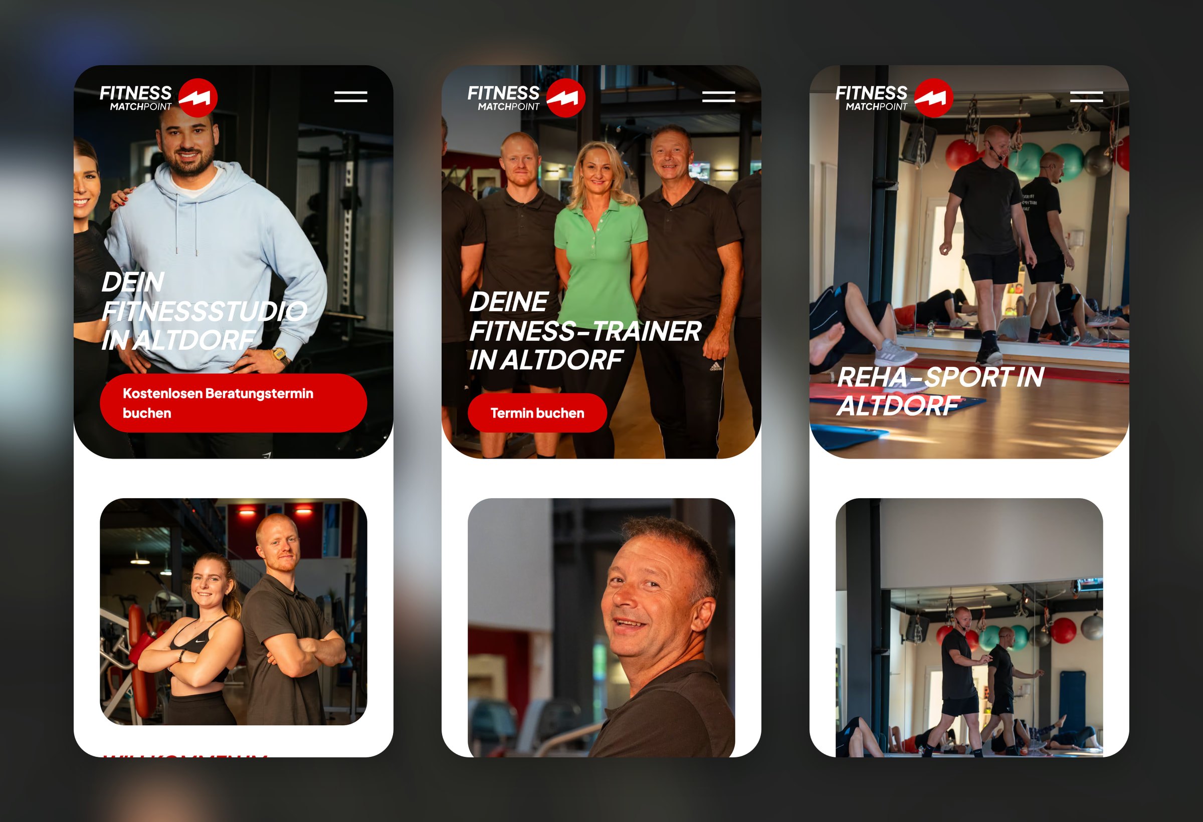 Fitness MatchPoint: Mobil