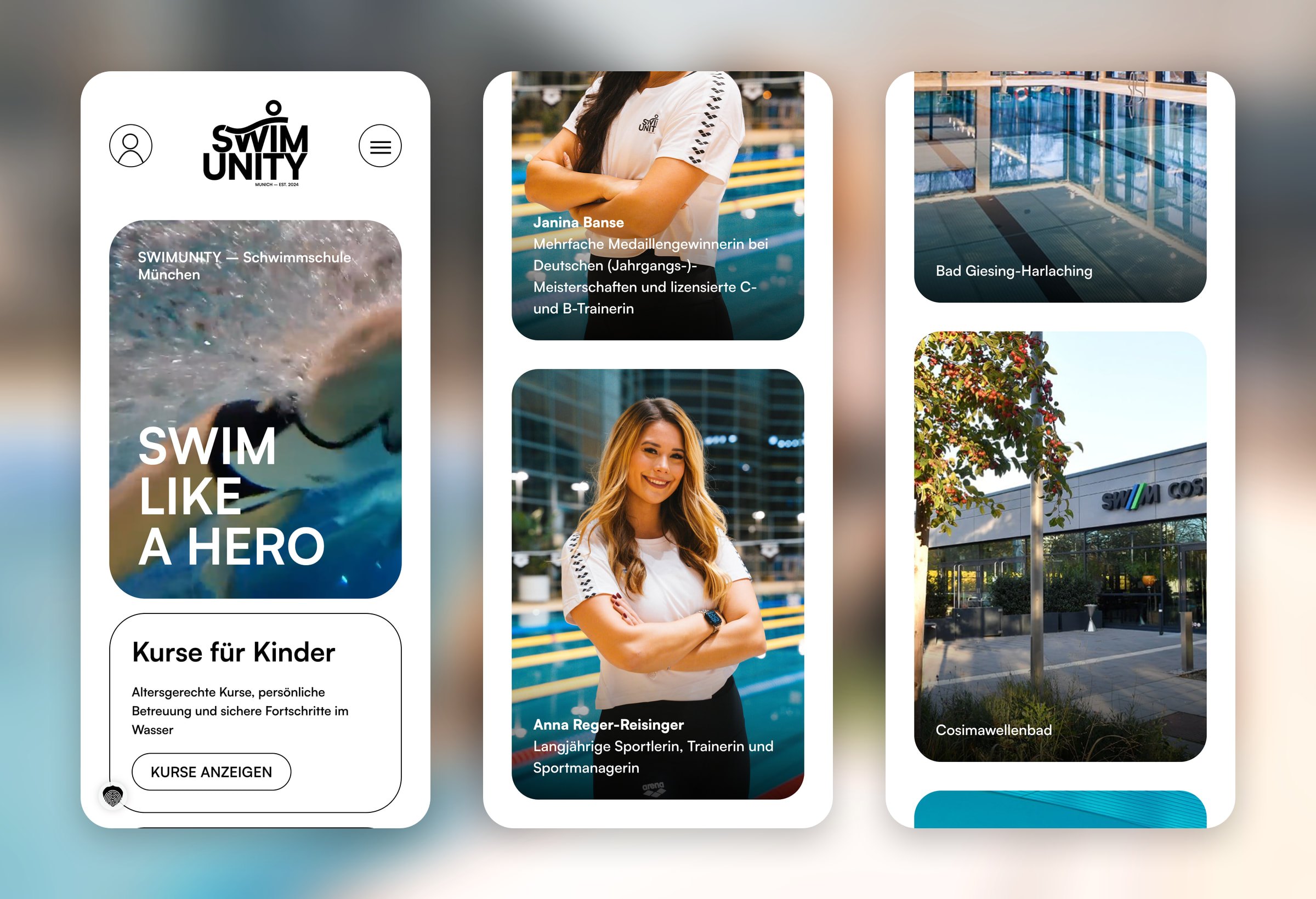 SwimUnity Munich: Mobil