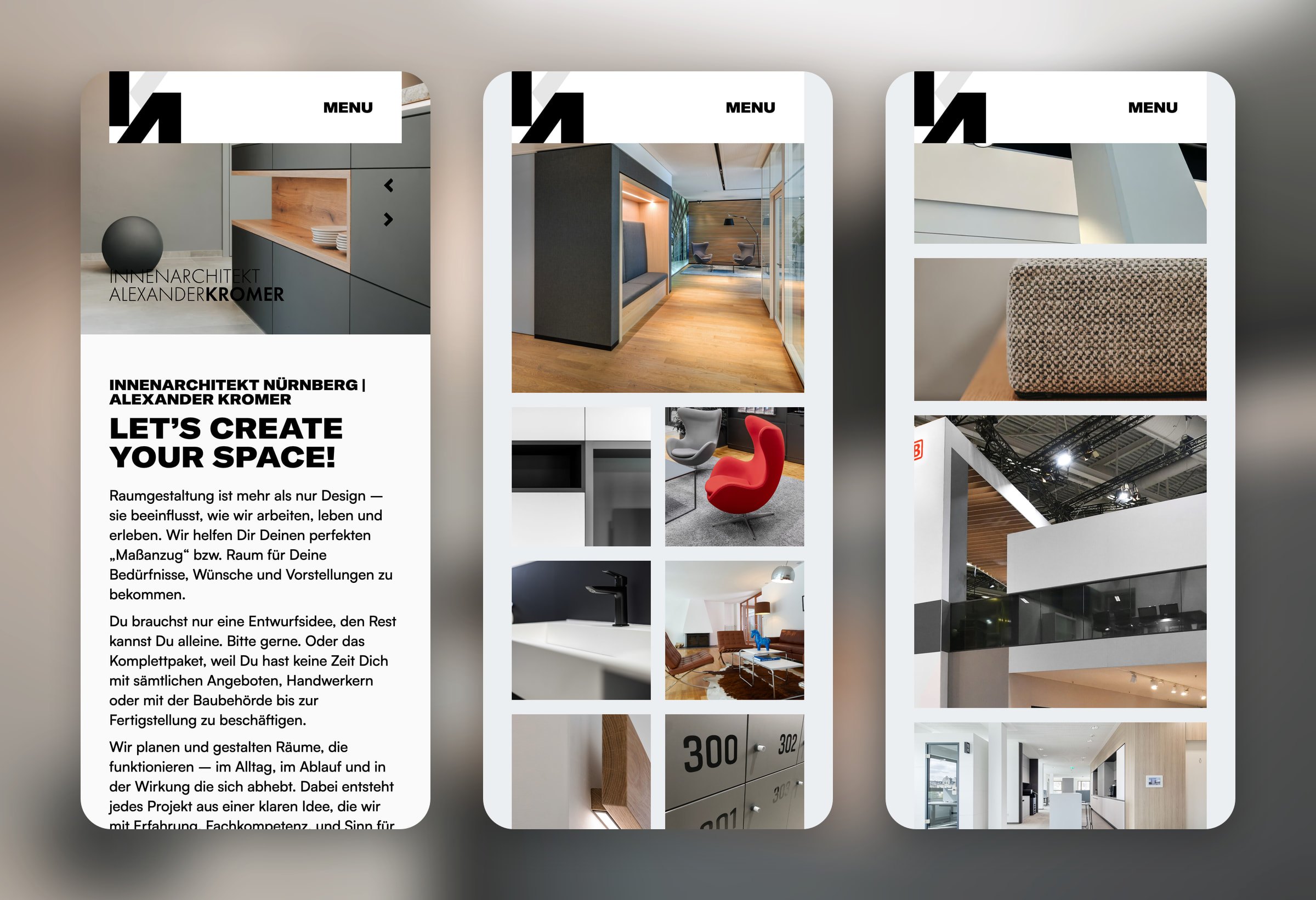 Alexander Kromer Innenarchitekt: Mobil