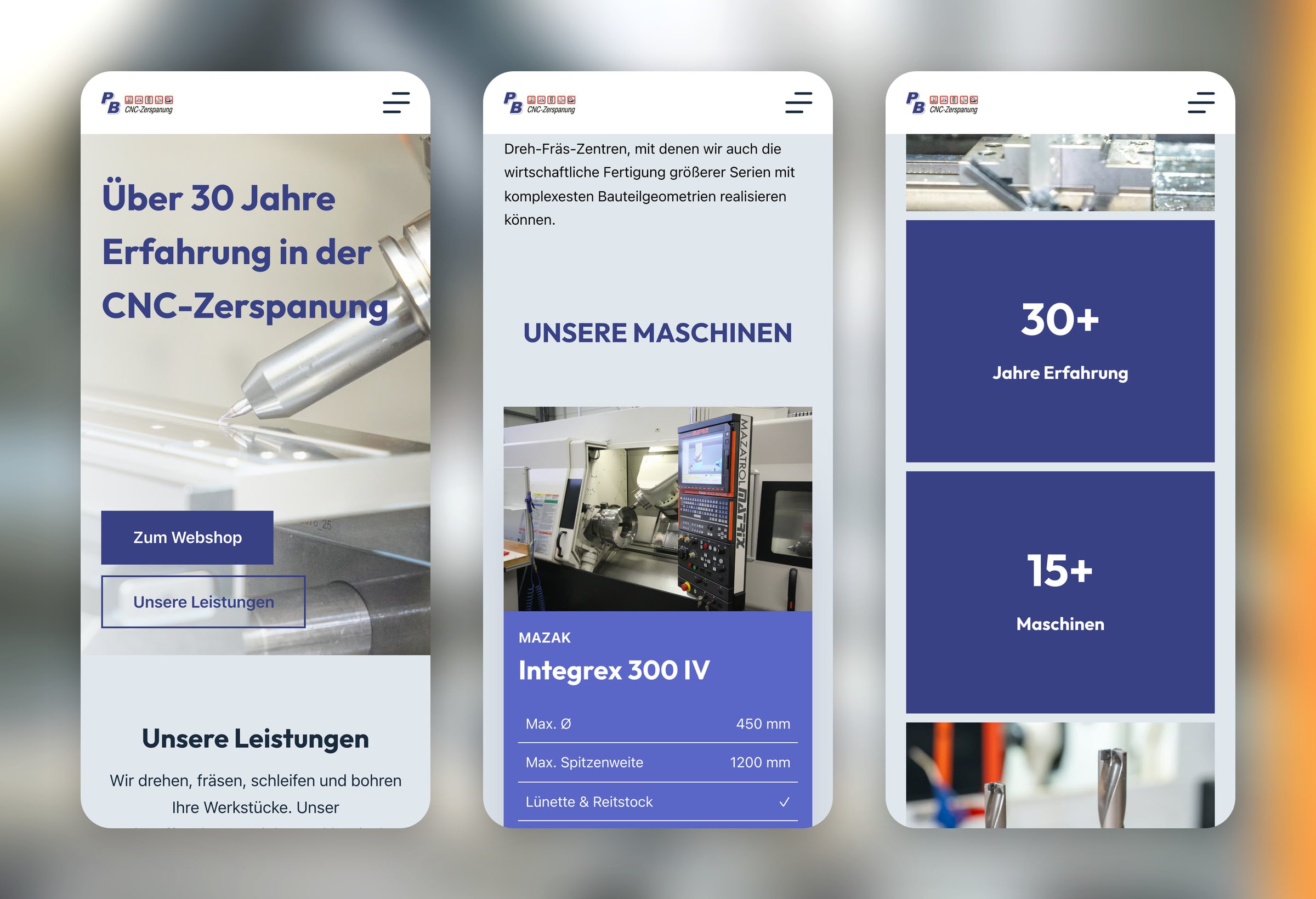 PB CNC-Zerspanung: Mobil