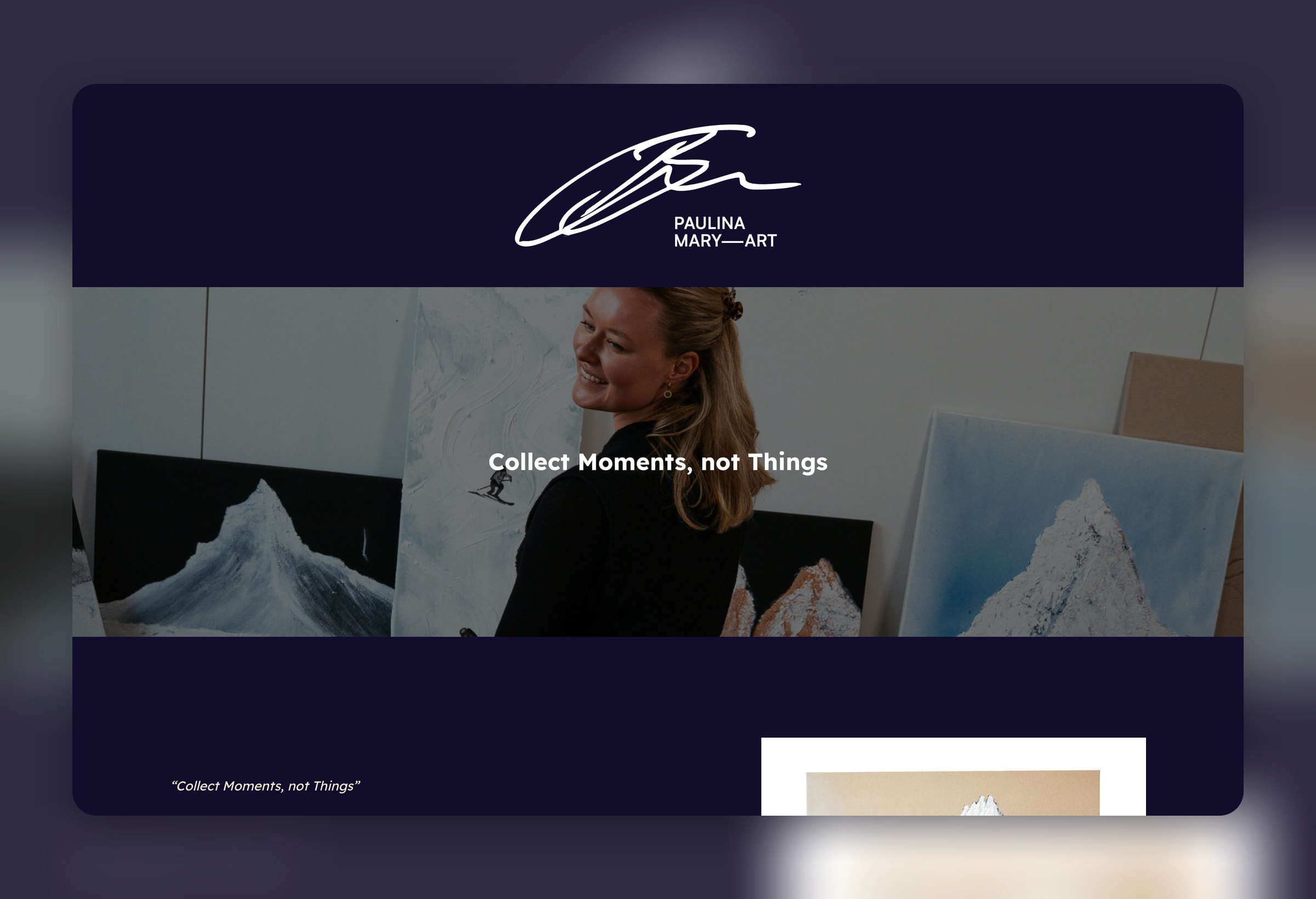 Paulina Mary Art: Website
