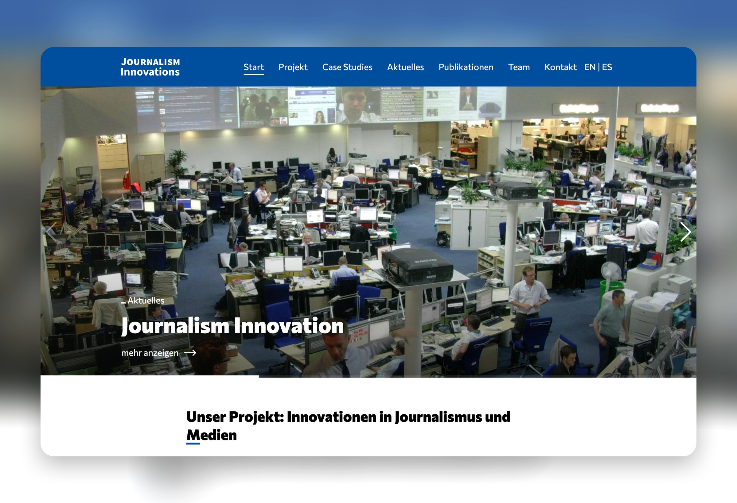 Innovations in Journalism